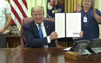 President Trump Signs A Proclamation in Honor of National Nurses Day